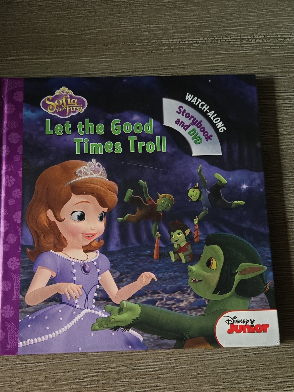 Sofia the First Let the Good Times Troll Storybook - DVD
